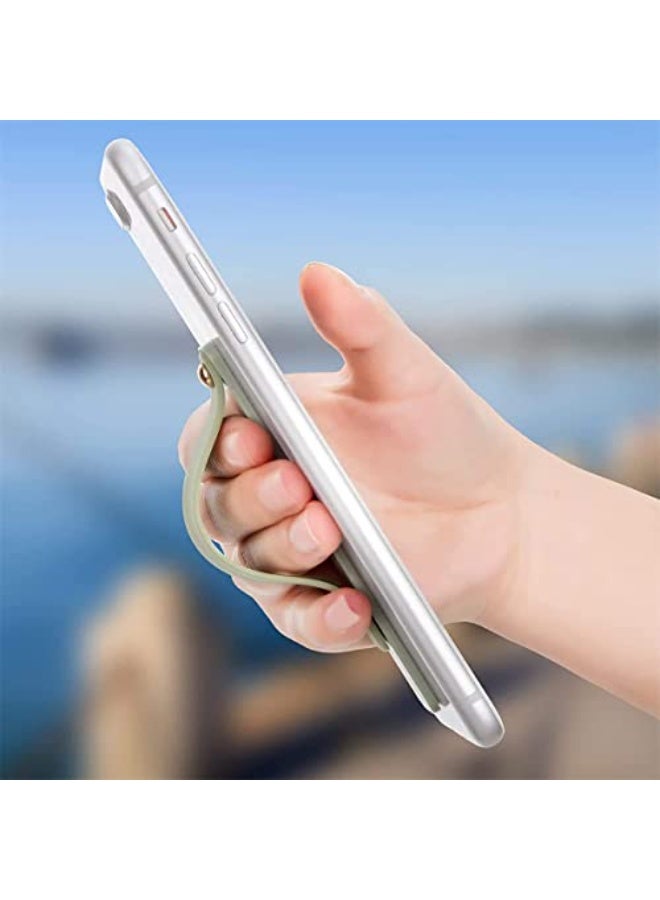 CLENEA 6Pcs Cell Phone Grip Straps, Phone Finger Grips, Soft and Durable, Easy To Install, Smooth Surface, Retractable Design, Can Be Used In Phone Cases, Suitable for Most Phones and Tablets, 6 Colors - Image 3